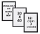 Kit 3 Molduras Quadros 40x30 C/Vidro Moldura Madeira - Imagem 1