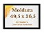 Quadro 49,5x36,5 Quebra Cabeça 500 Pçs Moldura Com Vidro e Fundo MDF 36,5x49,5 - Imagem 1