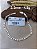 Pulseira Grumet Quadrada - F120 - 3mm - 4.8g - 21cm - Prata Italiana 925 - Imagem 2