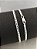 Pulseira Tampinha ( Gucci ) Flat - F80 - 3mm - 3.6g - 21cm - Prata Italiana 925 - Imagem 1