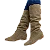 Bota tubular montaria em couro camurça - Modelo Lavoliie Linha Clássicos - Imagem 2