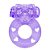 Anel Vibrador Peniano Bichinho com Mini Cápsula Estimuladora em Silicone - Hot Flowers - Imagem 2
