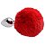 Plug Anal Médio em Aço com Pompom de Coelho 8,0 X 3,4cm - Sexy Import - Imagem 4
