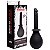 Ducha Anal com Bico em Formato de Pênis em Silicone - Lovetoy Bondage Fetiche Deluxe Douche - 14,5 X 2,2cm - Vipmix - Imagem 1