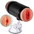 Masturbador Vagina e Ânus com Ventosa Double Pump Super Forte II - Disponível em 2 Cores - Sexy Import - Imagem 7