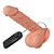 Prótese Realística com Vibrador Multivelocidades Interno Beautiful Bahamut  - 21,8 x 4,3 cm - Vip Mix - Imagem 5