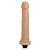 Prótese Realística Cyberdildo Feito em Cyber Skin com Vibrador Prova d´água - 19,5x3,5cm - Colosso Adão e Eva - Imagem 4