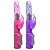 Vibrador Rotativo Rabbit em Jelly Macio Com 12 Vibrações  Disponível em 2 Cores - 22,0 X 3,0 cm - Vipmix - Imagem 2