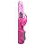 Vibrador Rotativo Rabbit em Jelly Macio Com 12 Vibrações  Disponível em 2 Cores - 22,0 X 3,0 cm - Vipmix - Imagem 14