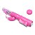 Vibrador Rotativo Rabbit em Jelly Macio Com 12 Vibrações  Disponível em 2 Cores - 22,0 X 3,0 cm - Vipmix - Imagem 13