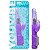 Vibrador Rotativo Rabbit em Jelly Macio Com 12 Vibrações  Disponível em 2 Cores - 22,0 X 3,0 cm - Vipmix - Imagem 3