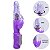 Vibrador Rotativo Rabbit em Jelly Macio Com 12 Vibrações  Disponível em 2 Cores - 22,0 X 3,0 cm - Vipmix - Imagem 6