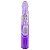 Vibrador Rotativo em Jelly Macio com Pérolas Internas Disponível em 2 Cores - 25,0 X 3,5 cm - Vipmix - Imagem 5