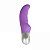 Vibrador Estimulador de Clitóris e Ponto G Recarregável em Silicone com 10 Modos de Vibrações - 9 x 3,4 cm - Leke Horn Vipmix - Imagem 2