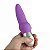 Vibrador Estimulador de Clitóris e Ponto G Recarregável em Silicone com 10 Modos de Vibrações - 9 x 3,4 cm - Leke Horn Vipmix - Imagem 3