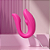 Vibrador para Casal com Estimulador Clitoriano Por Pressão Recarregável com 9 Programas de Vibrações e Controle Remoto Sem Fio - Adão e Eva - Imagem 5