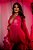 Selena – Robe Transparente em Tule com Renda - Pink - Imagem 4