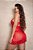 Camisola Bianca – Tule Transparente e Renda + Calcinha Fio Dental - Rubi - Imagem 4