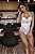 Body Gabi – Com Bojo, Tule Liso e Renda + Recortes Modernos com Transparência - Branco - Imagem 6