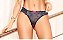 Calcinha Paris – Elegância e Sensualidade em Renda Delicada - Azul Marinho com Pink - Imagem 1