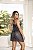 Camisola Janice – Bojo Estruturado com Renda Delicada - Azul Marinho - Imagem 2