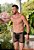 Cueca Boxer Arrastão – Ousadia com Classe - Preto - Imagem 1