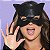 Máscara Gatinha – Misteriosa, Sexy e Irresistível - Preto - Imagem 1