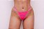 Calcinha Paula – Ousadia com Strass e Pérola - Rosa Neon - Imagem 3