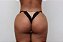 Calcinha Gislaine - Personalizada Com Strass Bandida - Preto - Imagem 3
