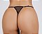 Calcinha Diva - Calcinha Com Strass Gostosa - Preto - Imagem 2