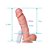 Prótese de Pênis em Silicone Curvo Realístico com Vibrador e Ventosa MON PLAISIR - Disponível em 3 Cores - Soulsex - Imagem 5