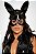 Máscara em Vinil Bunny Play com Orelhas de Coelho Preto - Dominatrixxx - Imagem 1
