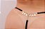 Calcinha Gabriela – Strass Personalizada “Gulosa” - Preto - Imagem 1