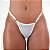 Calcinha Gislaine - Personalizada Com Strass Bandida - Branco - Imagem 4