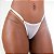 Calcinha Gislaine - Personalizada Com Strass Bandida - Branco - Imagem 3