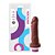Pênis Realístico com Vibrador Rotativo à Pilha 16,5 X 4 Cm - Soulsex - Imagem 4
