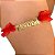 Persex com Strass Personalizado Vermelho – O Brilho que Seduz - Imagem 2