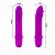 BECK Vibrador Feminino Estimulador de Ponto G em Silicone e 10 Níveis de Vibração - Roxo - Pretty Love - Imagem 3