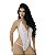 Body Monara - Body Sensual em Renda Vazada - Branco - Imagem 1