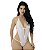 Body Monara - Body Sensual em Renda Vazada - Branco - Imagem 2