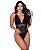 Body Tainara - Body com Detalhes em Renda – Preto - Imagem 1
