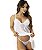 Camisola Marileia - Camisola de Tule Sexy com Calcinha e Pérola – Branco - Imagem 5