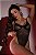 Body Sofia - Body em Tule com Corrente - Imagem 1