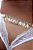 Calcinha Gislaine - Frases Com Strass - Branca - Imagem 5