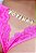 Calcinha Gislaine - Frases Com Strass - Rosa Neon - Imagem 5