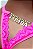 Calcinha Gislaine - Frases Com Strass - Rosa Neon - Imagem 1