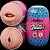 Masturbador com Textura Interna Simulação Dupla Vagina e Boca - Lovetoy - Imagem 1