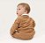Conjunto de Moletom Softy - Marrom - Imagem 4