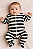 Macacão Zíper Listrado - Preto - Imagem 2