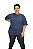 Camiseta Plus Size Azul Marinho - Imagem 1